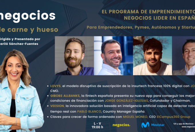 Episodio 89 – Inteligencia Artificial contra robos VEESION/Financiación GIBOBS ALLBANKS/Insurtech Digital LOVYS